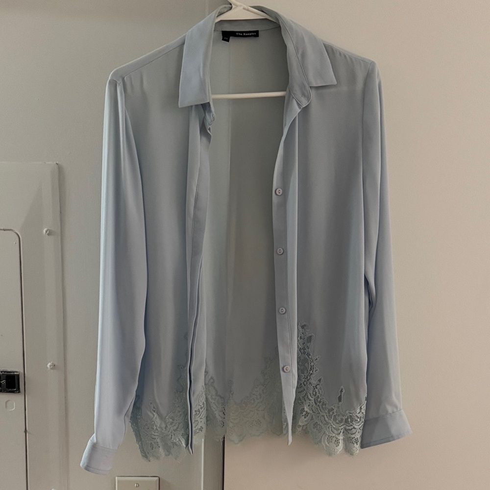 The Kooples Sky Blue Blouse
